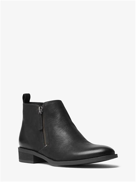 michael michael kors denver leather ankle boot|michael kors ankle boots dillard's.